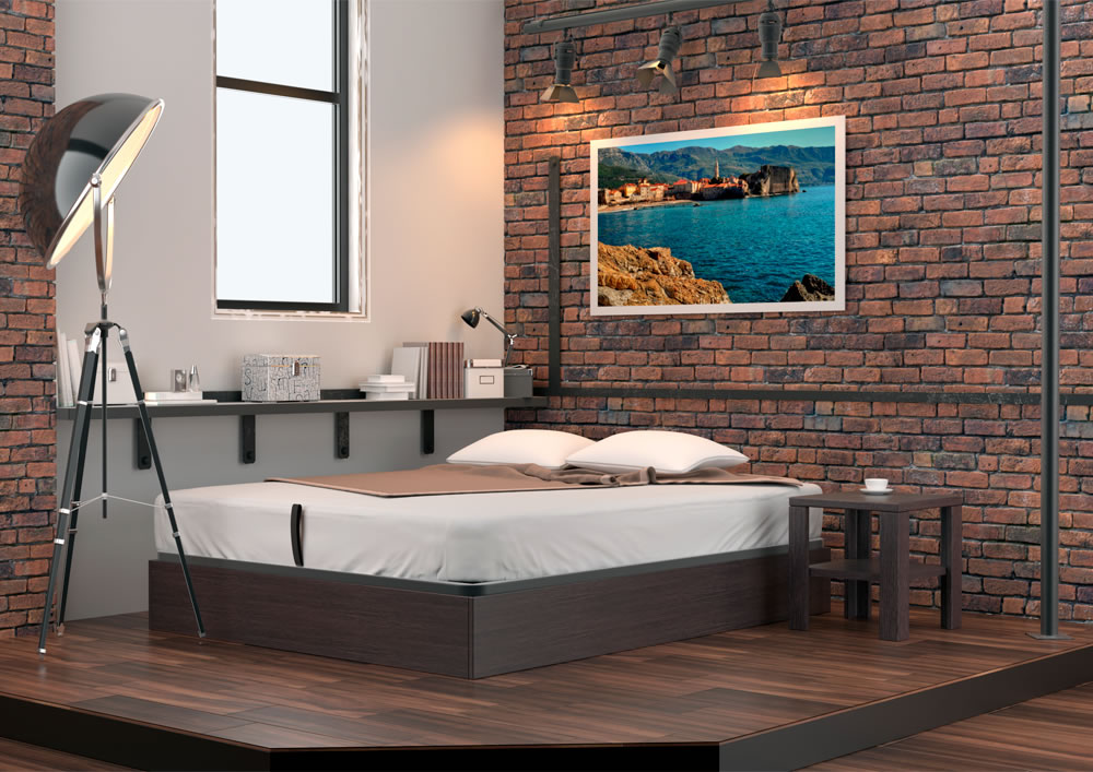 На фото представлен ящик Dreamline с подъемным механизмом (бук)